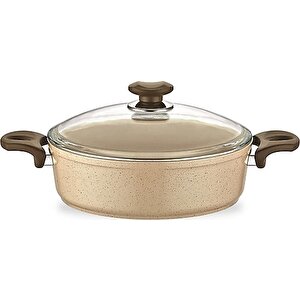 Gülsan Safran 26 Cm Basık Granit Tencere