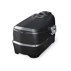 4-person Onyx Black Octagon Combo Spa Set