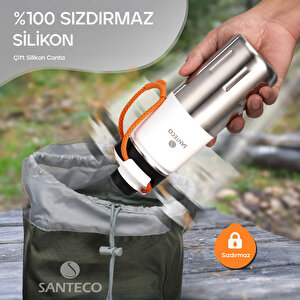 Santeco Ktwo Sporcu Termosu 500 Ml-beyaz