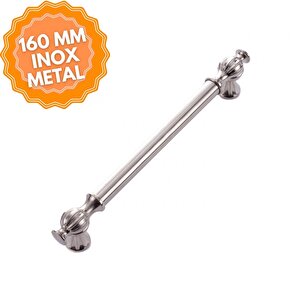 Ebrar İnox 160 Mm Kulp Lüks Country Mutfak Mobilya Dolap Çekmece Kulpu 160 mm
