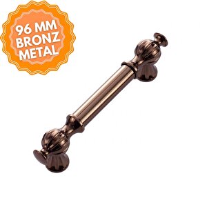 Ebrar Bronz 96 Mm Kulp Lüks Country Mutfak Mobilya Dolap Çekmece Kulpu