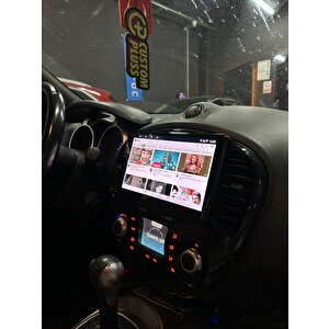 Ni̇ssan Juke Uyumlu 4 Gb Ram 64 Gb Dahi̇li̇ Hafiza 9 İnç Multi̇medya Kablosuz Carplay Geri̇ Görüş Kamerali