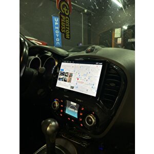 Ni̇ssan Juke Uyumlu 4 Gb Ram 64 Gb Dahi̇li̇ Hafiza 9 İnç Multi̇medya Kablosuz Carplay Geri̇ Görüş Kamerali