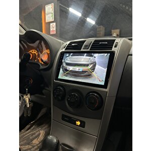 Toyota Corolla  Uyumlu 4 Gb Ram 64 Gb Dahi̇li̇ Hafiza 9 İnç Multi̇medya Kablosuz Carplay Geri̇ Görüş Kamerali