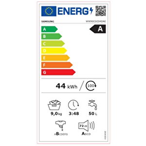 Samsung Ww90cgc04daeah 9 Kg 1400 Devir Çamaşır Makinesi Beyaz