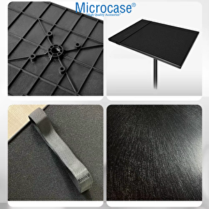 Microcase Sunum Projeksiyon Cihazı Notebook Vb Için Çok Amaçlı Ayaklı Sehpa Stand + 2.1 Mt Tripod - Al5095