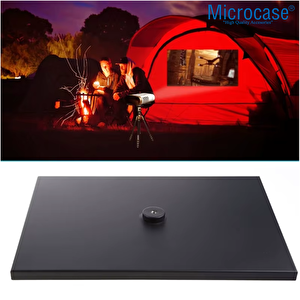 Microcase Sunum Projeksiyon Cihazı Notebook Vb Için Çok Amaçlı Ayaklı Sehpa Stand Metal + 2.1 Mt Tripod - Al5096