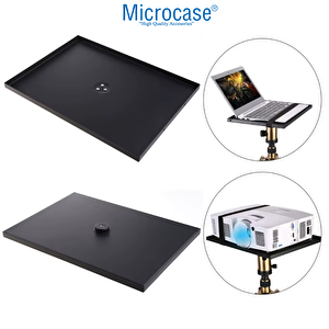 Microcase Sunum Projeksiyon Cihazı Notebook Vb Için Çok Amaçlı Ayaklı Sehpa Stand Metal + 2.1 Mt Tripod - Al5098