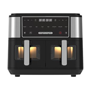 Xiaomi D10 Çift Hazneli Air Fryer Yağsız Fritöz (4.5 + 4.5) 9 Lt. (distribütör Garantili)