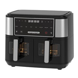 Xiaomi D10 Çift Hazneli Air Fryer Yağsız Fritöz (4.5 + 4.5) 9 Lt. (distribütör Garantili)