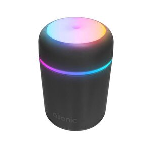 Hn21 Matte Gri 2w 300ml Kapasiteli 4 Saat Çalışabilir Rgb Mini Oda Nemlendirici