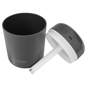 Asonic Hn21 Matte Gri 2w 300ml Kapasiteli 4 Saat Çalışabilir Rgb Mini Oda Nemlendirici