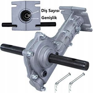Tırpan Çapa Aparatı Gövdesi 26 Mm 9 Diş