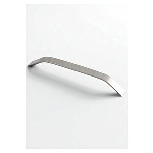 Şahin Alüminyum Metal Lüks Modern Mobilya Çekmece Mutfak Dolabı Kulpu İnox (5 Adet) 224 mm