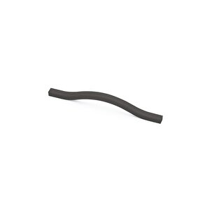 İdil Klas Alüminyum Metal Lüks Modern Mobilya Çekmece Mutfak Dolabı Kulpu Siyah 224mm 224 mm