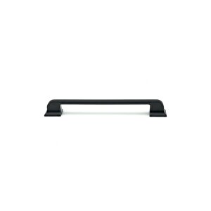 Beta Düz Metal Lüks Modern Mobilya Çekmece Mutfak Dolabı Kulpu Siyah 160mm-192mm 192 mm