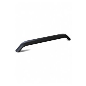 Eko Kumru Alüminyum Metal Lüks Modern Mobilya Çekmece Mutfak Dolabı Kulpu Siyah (5 Adet) 160 mm