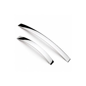 Eko Şahin Yay Alüminyum Metal Lüks Modern Mobilya Çekmece Mutfak Dolabı Kulpu Krom (5 Adet) 160 mm