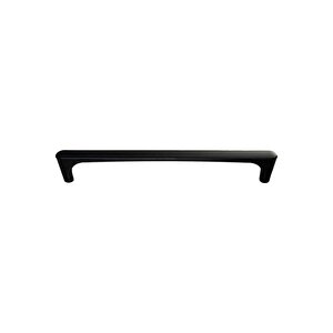 Saray Ağır Alüminyum Metal Lüks Modern Mobilya Çekmece Mutfak Dolabı Kulpu Siyah 160mm 160 mm
