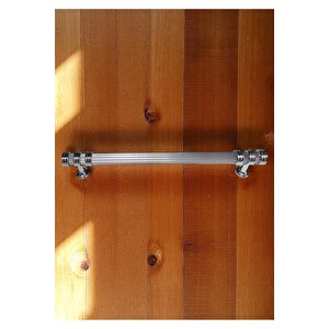 Çizgili Nesli Alüminyum Metal Lüks Modern Mobilya Çekmece Mutfak Dolabı Kulpu Krom