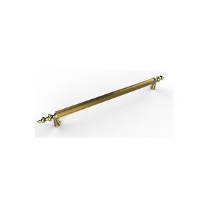 Tuana Rustik Alüminyum Metal Lüks Modern Mobilya Çekmece Mutfak Dolabı Kulpu Altın 128 mm