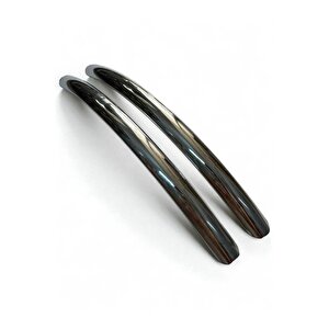 Eko Kumru Yay Alüminyum Metal Lüks Modern Mobilya Çekmece Mutfak Dolabı Kulpu Krom (10adet) 224 mm