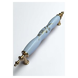 Polimer Lavanta Kulp Lüks Modern Mobilya Çekmece Vestiyer Mutfak Dolabı Kulpu 128mm (10 Adet) 128 mm