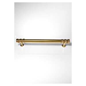 Nesli Alüminyum Metal Lüks Modern Mobilya Çekmece Mutfak Dolabı Kulpu Altın 96 mm