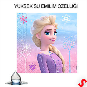 Frozen 2 Wind Spirit Peçete - 33cm X 33cm - 20 Adet