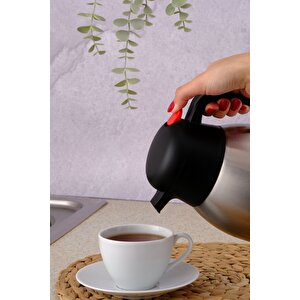 Paslanmaz Çelik Çay Termosu 1 Litre | 12-24 Saat Soğuk, 8-12 Saat Sıcak Tutma | Paslanmaz Çelik