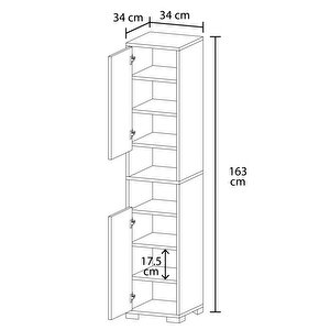 Tokyo No.2 Çok Amaçlı Dolap