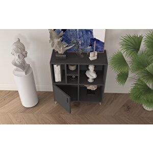 Antrasit Çok Amaçlı Dolap