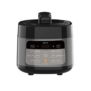 Y85 Multi Cooker 2 Si 1 Arada Airfryer Fritöz Ve Elektrikli Düdüklü Tencere