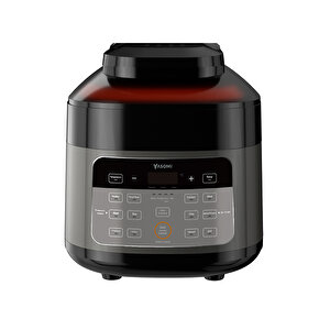 Yasomi Y85 Multi Cooker 2 Si 1 Arada Airfryer Fritöz Ve Elektrikli Düdüklü Tencere