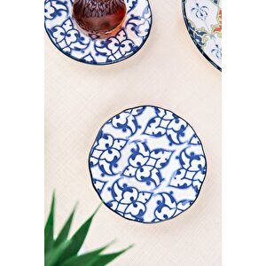 Tabak Evi Porselen Mia Çay Tabak Takımı 12cm 6 Parça Fly6çtprs1210