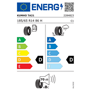 185/65r14 86h Ta21 2025 Üreti̇m Yaz Lasti̇ği̇
