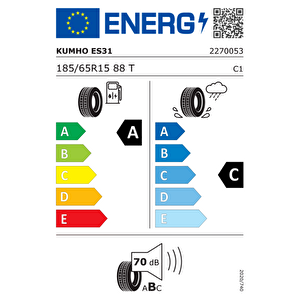 185/65r15 88t Es31 2025 Üreti̇m Yazlik Lasti̇k