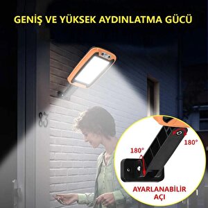 Solar Sensörlü Dış Mekan Lamba – 150 Led’li, 3 Modlu, 5.5v 2.5w Güneş Enerjili Aydınlatma