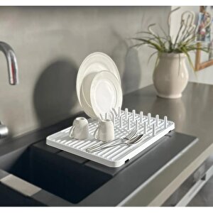 Primanova Blanca E83 Paslanmaz Alüminyum Bulaşıklık Beyaz