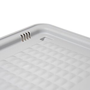 Motek Tekerlekli Patateslik Soğanlık Oyuncak Kutusu Patateslik Soğanlık Sepeti 3x12lt Beyaz+gri