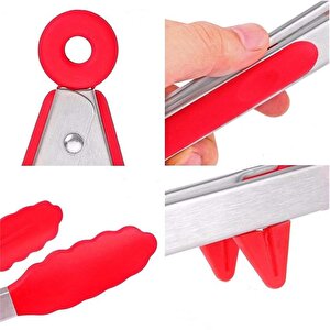 Geseus Smart Chef Kilitli Silikon Servis Maşa 1.kalite