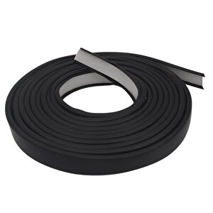 Kendinden Yapışkanlı Masa,raf,dolap,tezgah,mobilya Kenar Bandı 18mmx5 Metre-siyah