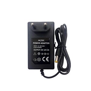 12 Volt 2amper 24 Wat Çok Amaçlı Switch Mode Adaptör Güçkaynağı
