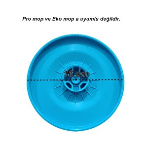 Motek Turbo Sap Yedek Disk Döner Başlıklı Mop Setler İçindir Sadece Yuvarlak Disk Kısmıdır