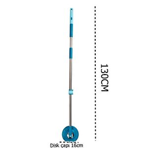 Motek Trend Mop Temizlik Kovası Microfiber Temizlik Seti+1 Yedek Püskül