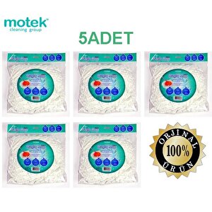 Mop Orjinal Microfiber Yedek Püskül Yedek Başlık 5 Adet