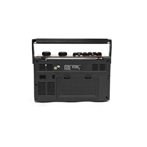 Nostaljik Kasetçalar 4 Bant Radyo,usb Girişli,fm Radyo,bluetooth Bağlantılı-fp-319bt