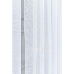 Düz Tül,ütü İstemez, Düz Tül Perde ,orta Pileli Salon Mutfak Perdesi,1*2,5 Pile 200x185 cm