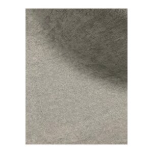 Ada Fonluk Gri Tek Kanat 1/3 Sık Pile Fon Perde (tek Kanat)