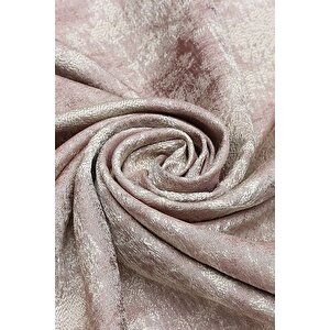 Fon Perde Royal Desen, Yeni Sezon, Pileli, Kırışmaz, Pudra, Özel Koleksiyon (tek Kanat)